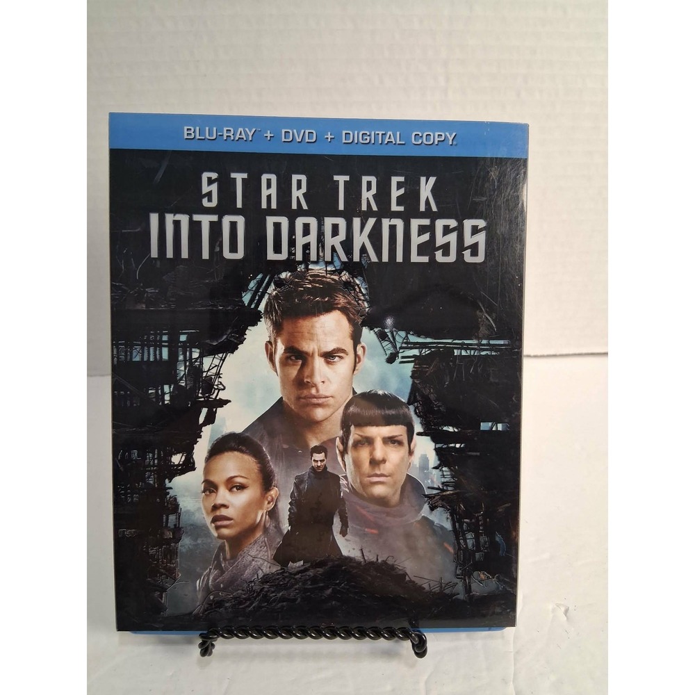 Star Trek Into Darkness Blu ray DVD Digital Copy Triple Play Movie Film